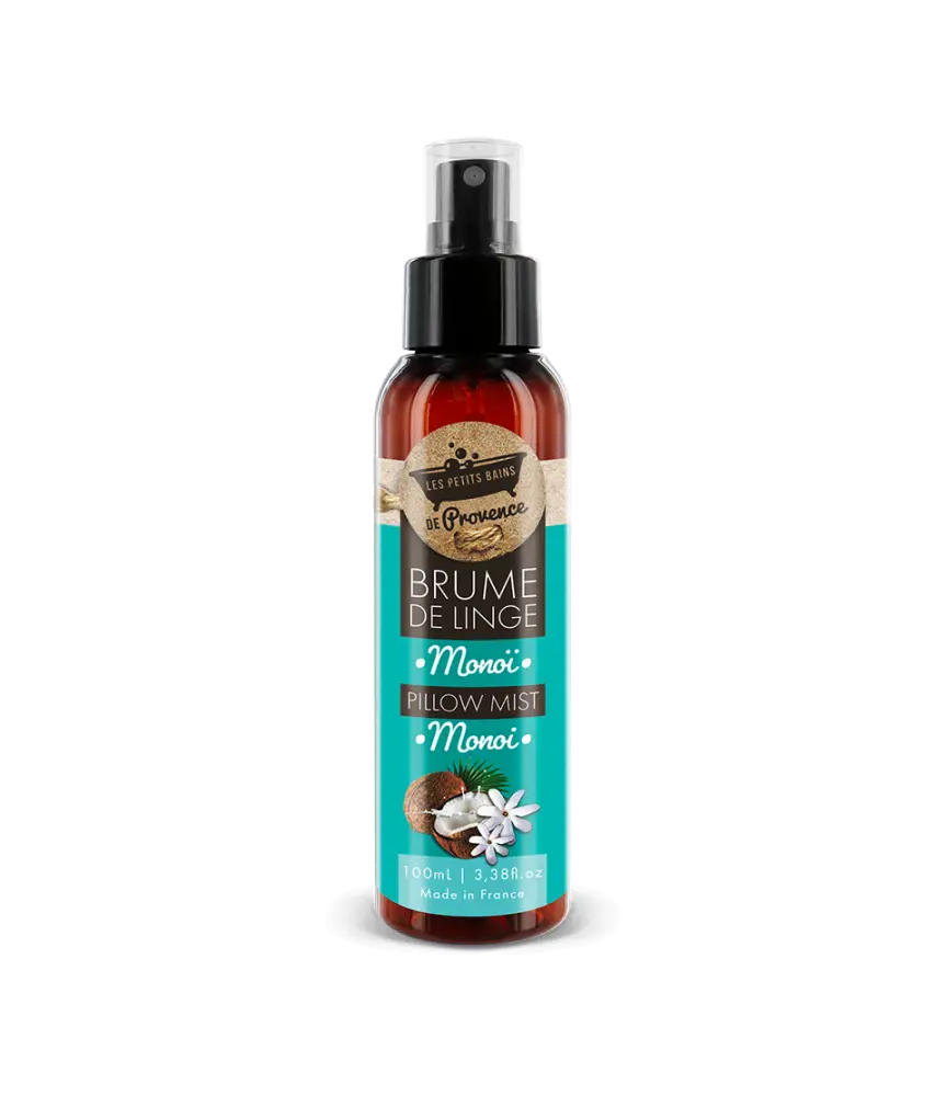 [NgRT011uyRT0030869] Brume de Linge 100ml Monoi Les Petits Bains de Provence