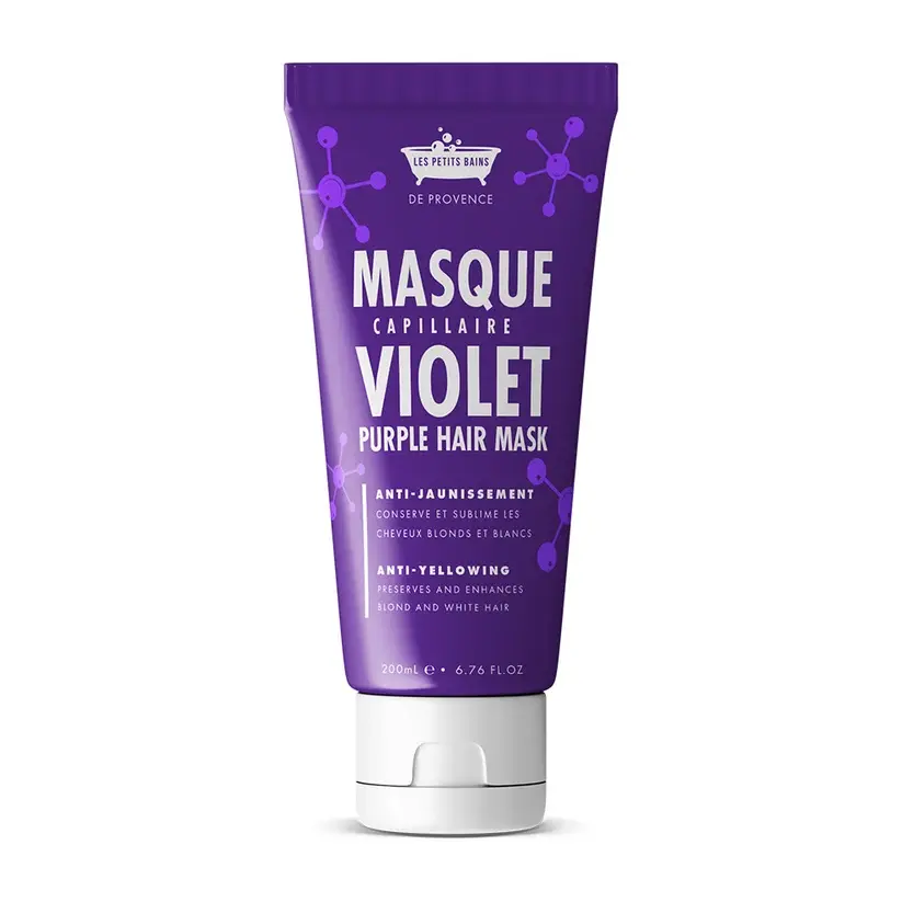 Masque Capillaire Violet 200ml Les Petits Bains de Provence