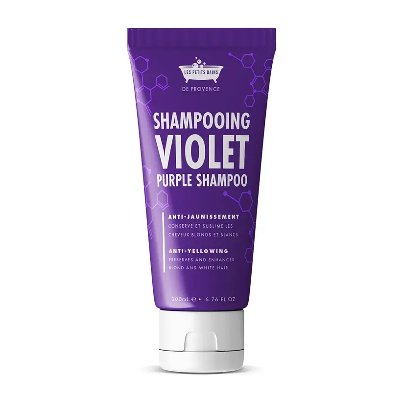 [NgRT011uyRT0030890] Shampooing Violet 200ml Les Petits Bains de Provence