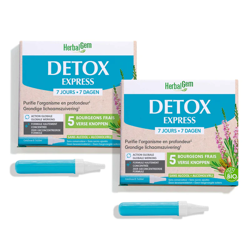 [NgRT011uyRT0030901] Detox Express Duo Promo 7x10ml HerbalGem