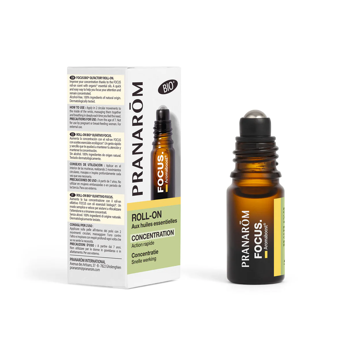 [NgRT011uyRT0030921] Aromaboost Roll-on Focus 5ml Pranarôm