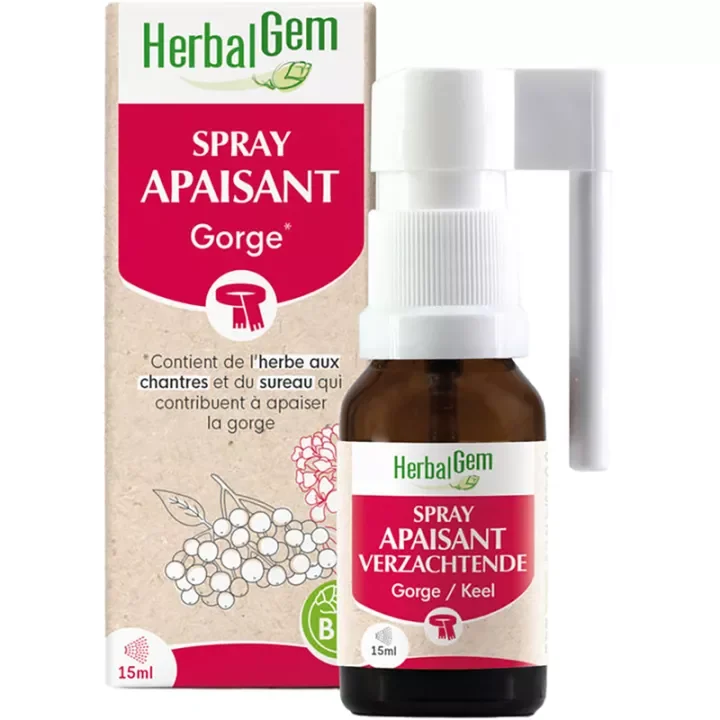 [NgRT011uyRT0030933] Spray Apaisant Gorge 15ml HerbalGem