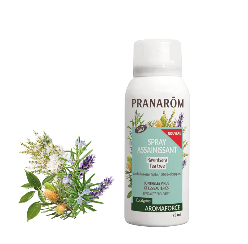 [NgRT011uyRT0030936] Spray Assainissant Ravintsara Tea Tree Bio 75ml Pranarôm