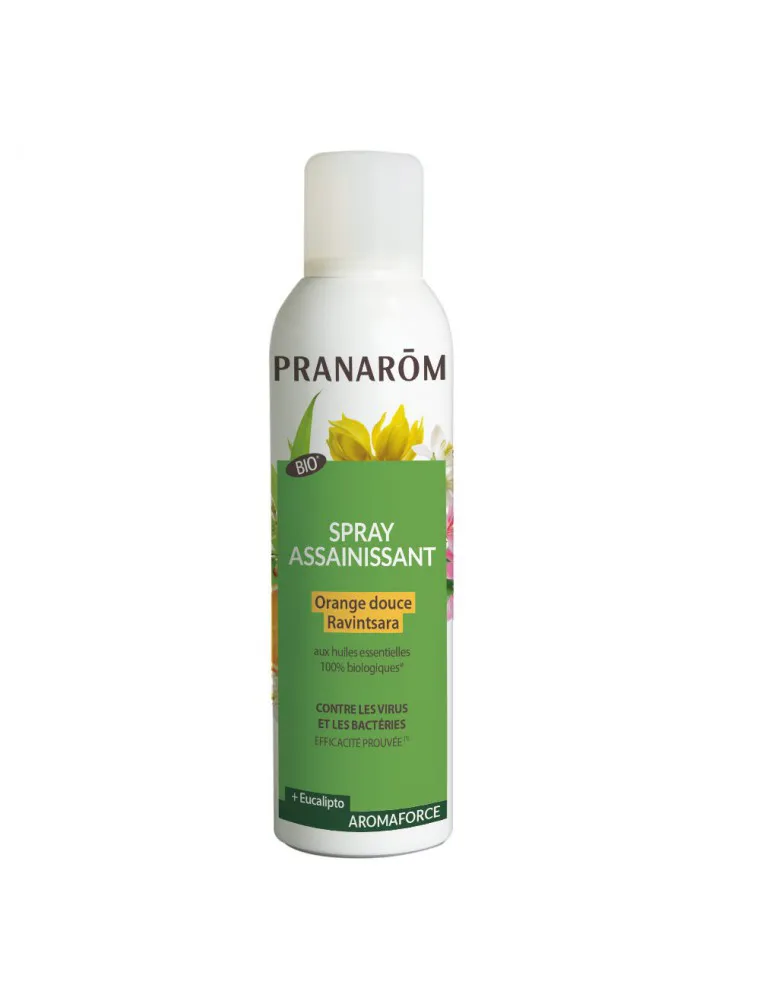 [NgRT011uyRT0030937] Spray Assainissant Orange douce Ravintsara 150ml Pranarôm