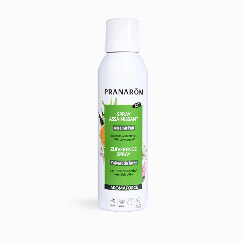 [NgRT011uyRT0030938] Spray Assainissant Orange Douce Ravintsara Bio 400ml Pranarôm