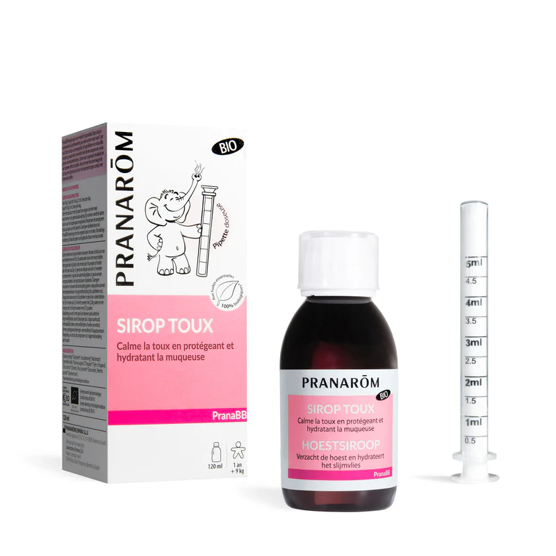 [NgRT011uyRT0030954] PranaBB Sirop Toux Bébé Bio 120ml Pranarôm