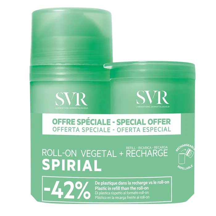 [NgRT011uyRT0030999] Spirial Lot Roll-on végétal + Recharge SVR
