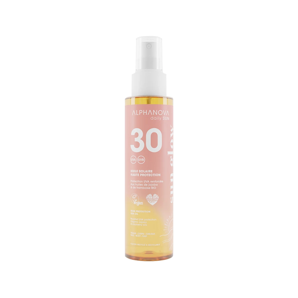 [NgRT011uyRT0031047] Huile Solaire SPF30 Alphanova