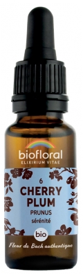 [844FgT00004wbzm] Biofloral Fleurs de Bach 06 Cherry Plum Bio 20 ml