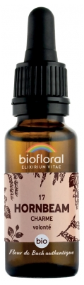 [844FgT00004wbzw] Biofloral Fleurs de Bach 17 Hornbeam Bio 20 ml