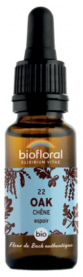 [844FgT00004wc00] Biofloral Fleurs de Bach 22 Oak Bio 20 ml