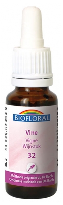 [844FgT00004wc0a] Biofloral Fleurs de Bach 32 Vine Bio 20 ml