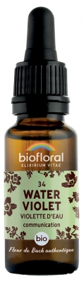 [844FgT00004wc0c] Biofloral Fleurs de Bach 34 Water Violet Bio 20 ml