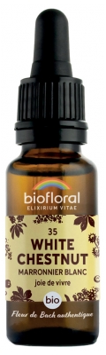 [844FgT00004wc0d] Biofloral Fleurs de Bach 35 White Chestnut Bio 20 ml