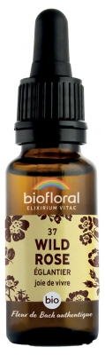 [844FgT00004wc0f] Biofloral Fleurs de Bach 37 Wild Rose Bio 20 ml