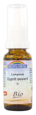 [844FgT00004wc0w] Biofloral Fleurs de Bach Complexe Esprit Ouvert C8 Bio 20 ml