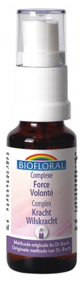 [844FgT00004wc0y] Biofloral Fleurs de Bach Complexe Force Volonté C3 Bio 20 ml
