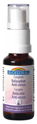 Biofloral Fleurs de Bach Complexe Relaxation Anti-Stress C9 Bio 20 ml