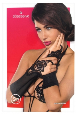 Obsessive Mitaines Luiza Noires