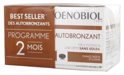 Oenobiol Autobronzant Lot de 2 x 30 Capsules