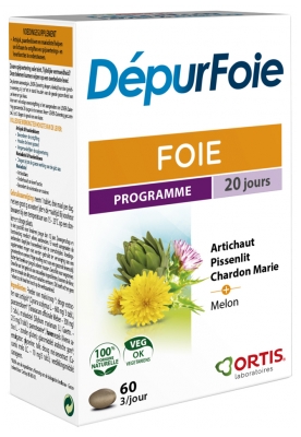 Ortis Foie DépurFoie 60 Comprimés