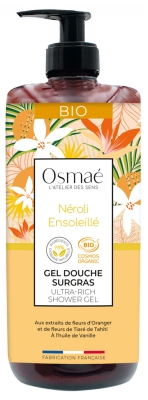 Osmaé Gel Douche Surgras Néroli Ensoleillé Bio 1 L
