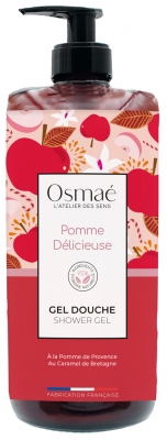 Osmaé Gel Douche Pomme Délicieuse 1 L
