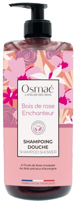 Osmaé Shampoing Douche Bois de Rose Enchanteur 1 L