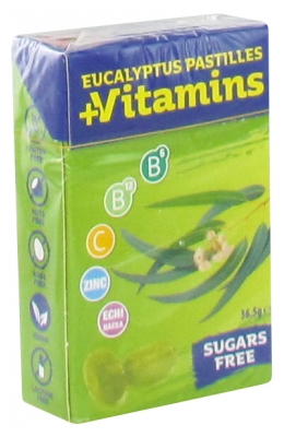 PaperMints Pastilles Vitamins Eucalyptus 36,5 g