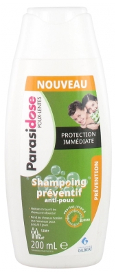 Parasidose Poux-Lentes Shampoing Préventif Anti-Poux 200 ml