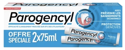 Parogencyl Prévention Gencives Lot de 2 x 75 ml