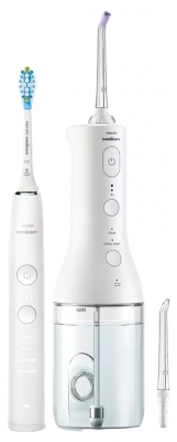 Philips Sonicare DiamondClean 9000 Brosse à Dents Électrique + Cordless Power Flosser 3000