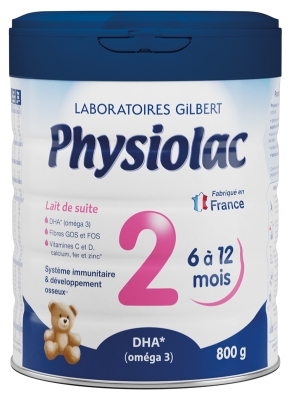 Physiolac 2 6 à 12 Mois 800 g