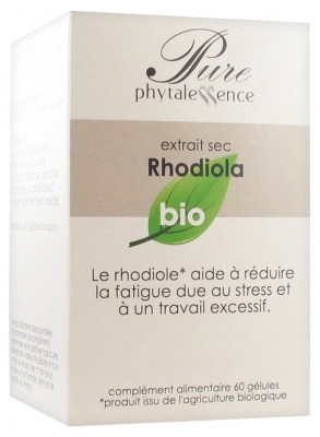 Phytalessence Pure Rhodiola Bio 60 Gélules