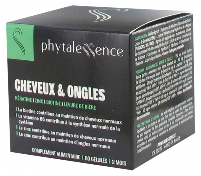 Phytalessence Cheveux & Ongles 60 Gélules