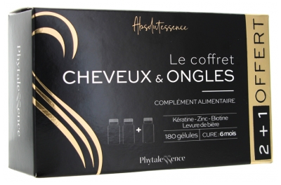 Phytalessence Cheveux & Ongles Lot de 3 x 60 Gélules