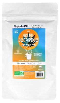 Phytocosmo Infusion CBD Soleil des Tropiques Bio 35 g