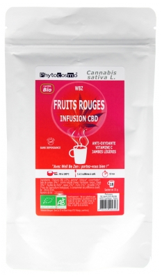 Phytocosmo Infusion CBD Fruits Rouges Bio 35 g