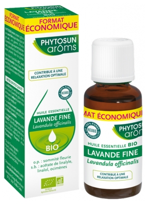 Phytosun Arôms Huile Essentielle Lavande Fine (Lavandula officinalis) Bio 30 ml