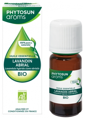 Phytosun Arôms Huile Essentielle Lavandin Abrial (Lavandula hybrida clone abrialis) Bio 10 ml