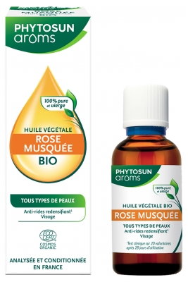 Phytosun Arôms Huile Végétale Rose Musquée 50 ml