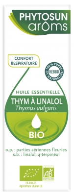 Phytosun Arôms Huile Essentielle Thym à Linalol (Thymus vulgaris) Bio 5 ml