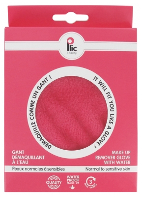 Plic Beauty Gant Démaquillant à l'Eau Peaux Normales à Sensibles
