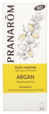 Pranarôm Huile Végétale Argan Bio 50 ml