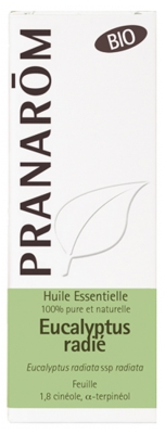 Pranarôm Huile Essentielle Eucalyptus Radié (Eucalyptus radiata) Bio 10 ml