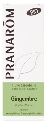 Pranarôm Huile Essentielle Gingembre (Zingiber officinale) Bio 5 ml