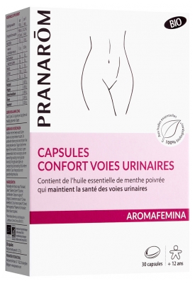 Pranarôm Aromafemina Capsules Confort Voies Urinaires Bio 30 Capsules