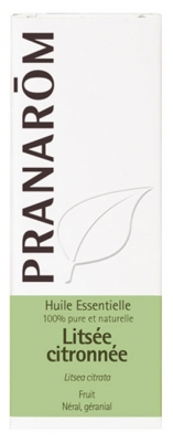 Pranarôm Huile Essentielle Litsée Citronnée (Litsea citrata) 10 ml