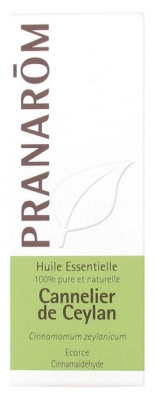 Pranarôm Huile Essentielle Cannelier de Ceylan (Cinnamomum zeylanicum/verum) 5 ml