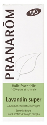 Pranarôm Huile Essentielle Lavandin Super (Lavandula x burnatii clone super) Bio 10 ml